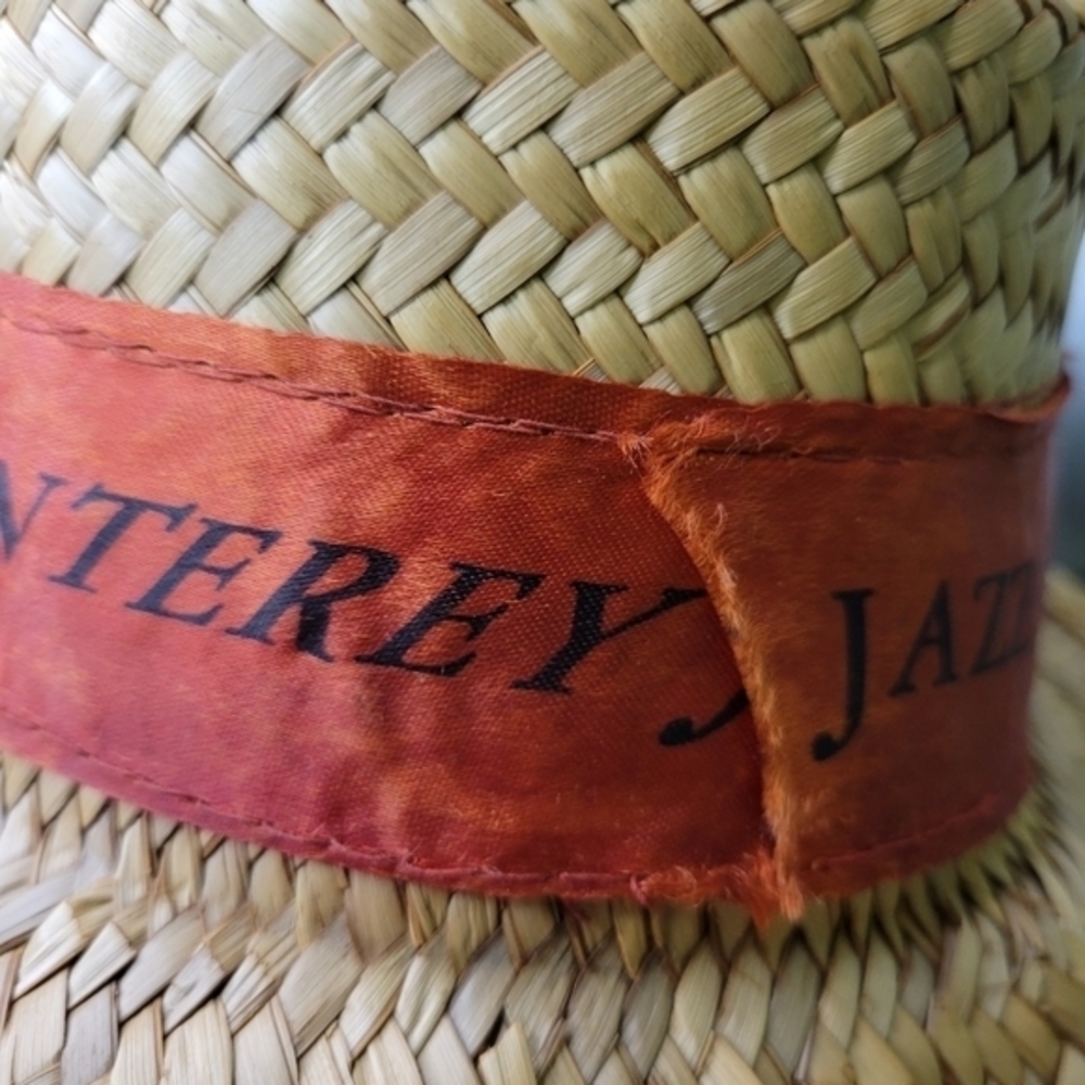 Monterey Jazz Festival Straw Hat sz M - Picture 10 of 10